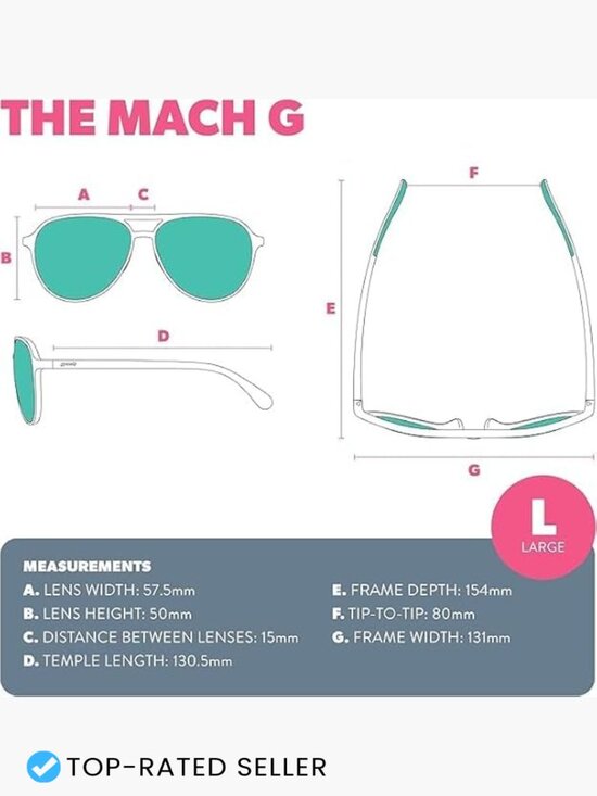 Polarized Aviator Sunglasses No Slip No Bounce Retro Sporty UV400 Protection